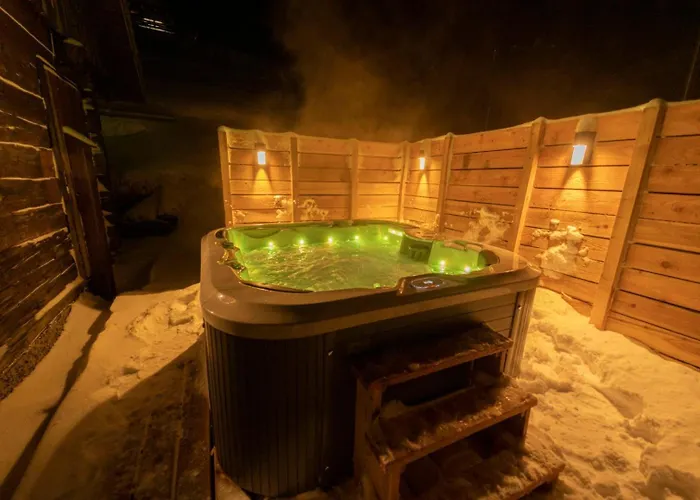 Almhuette Hebalm Mit Whirpool Lägenhet *